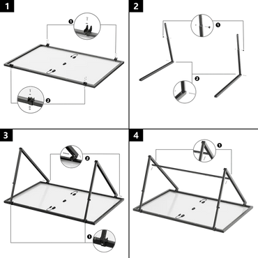 Adjustable Ground & Suspended Solar Bracket
