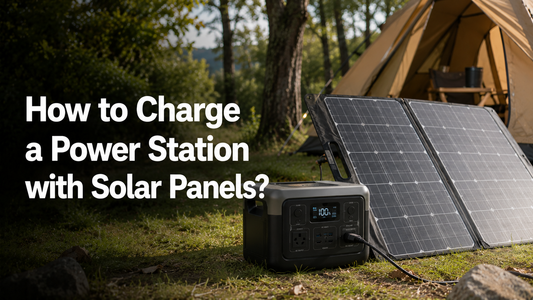 How to Charge a Power Station with Solar Panels?