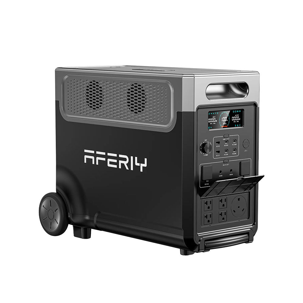 Aferiy Power Station & Solar Kit - 3600W (P310 + S400Aferiy P310) - Currently out of stock eta 2 weeks pre-order only
