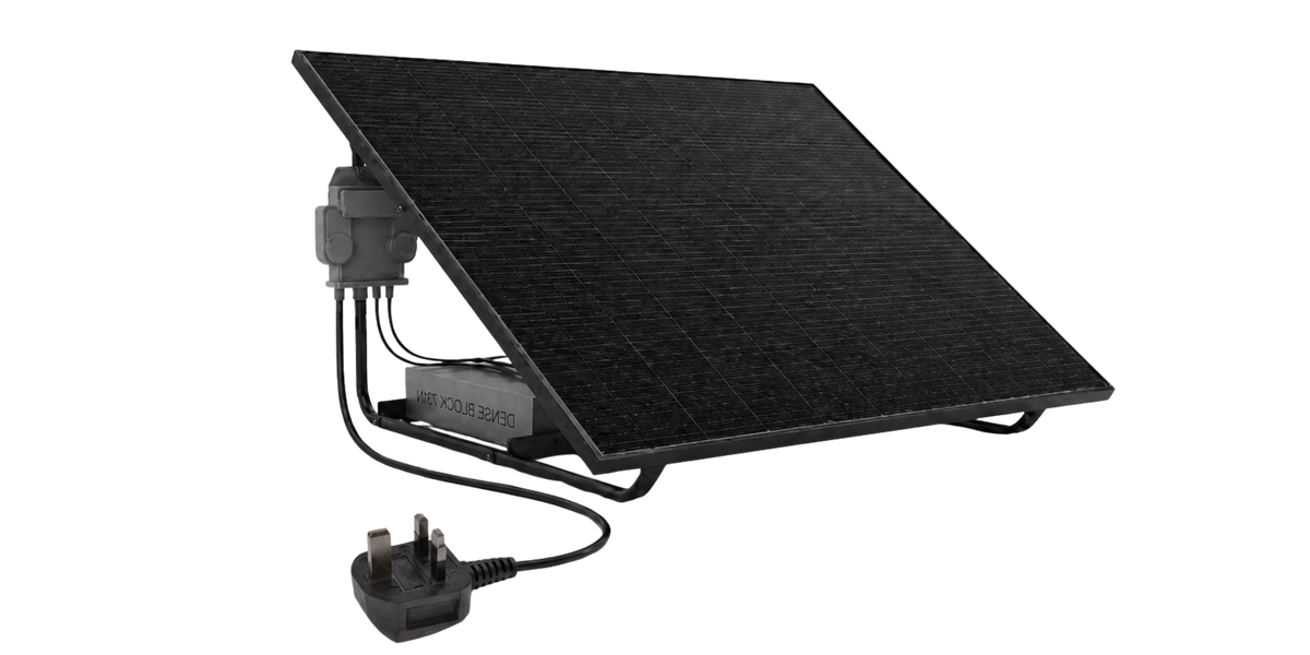 UKSOL Sheffield Pro Compact Ground Mount – 460W Plug-In Solar Kit