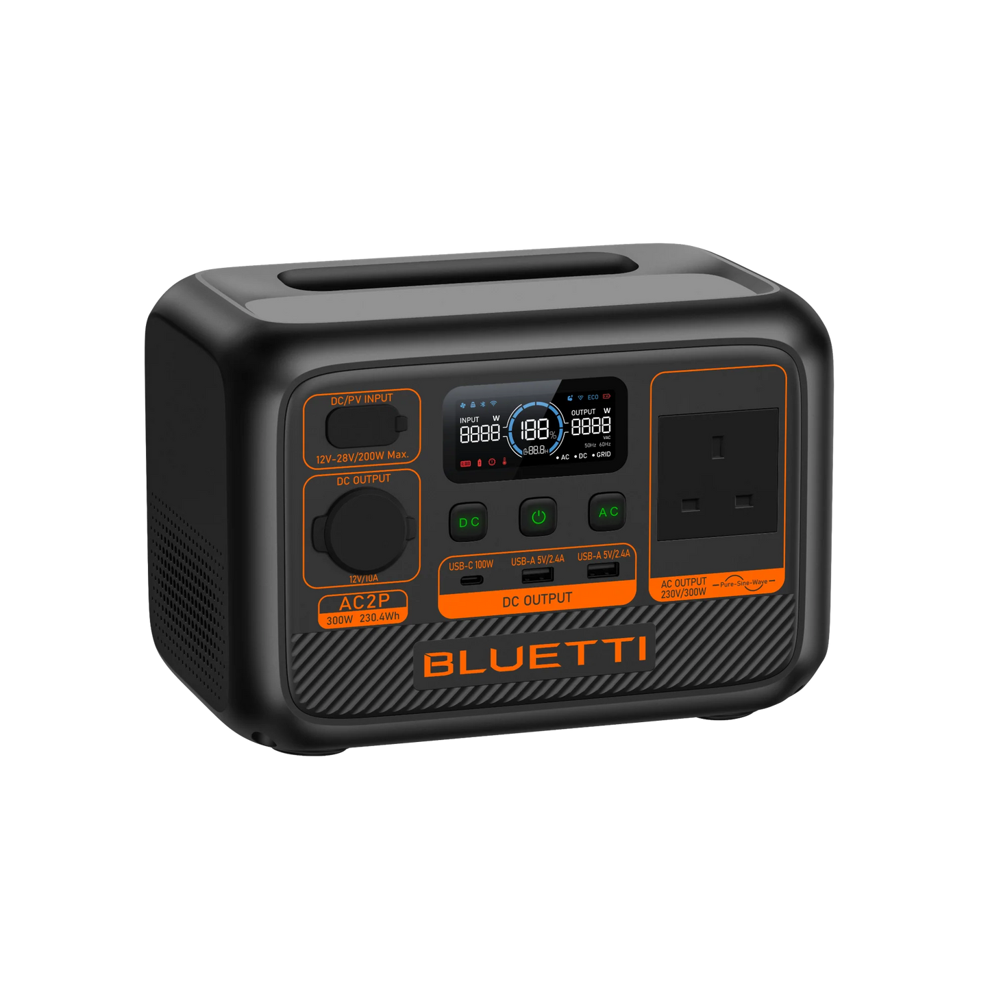 BLUETTI AC60P Portable Power Station 504Wh