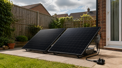 UKSOL  Sheffield Pro Duo Ground Mount – 890W Plug-In Solar Kit