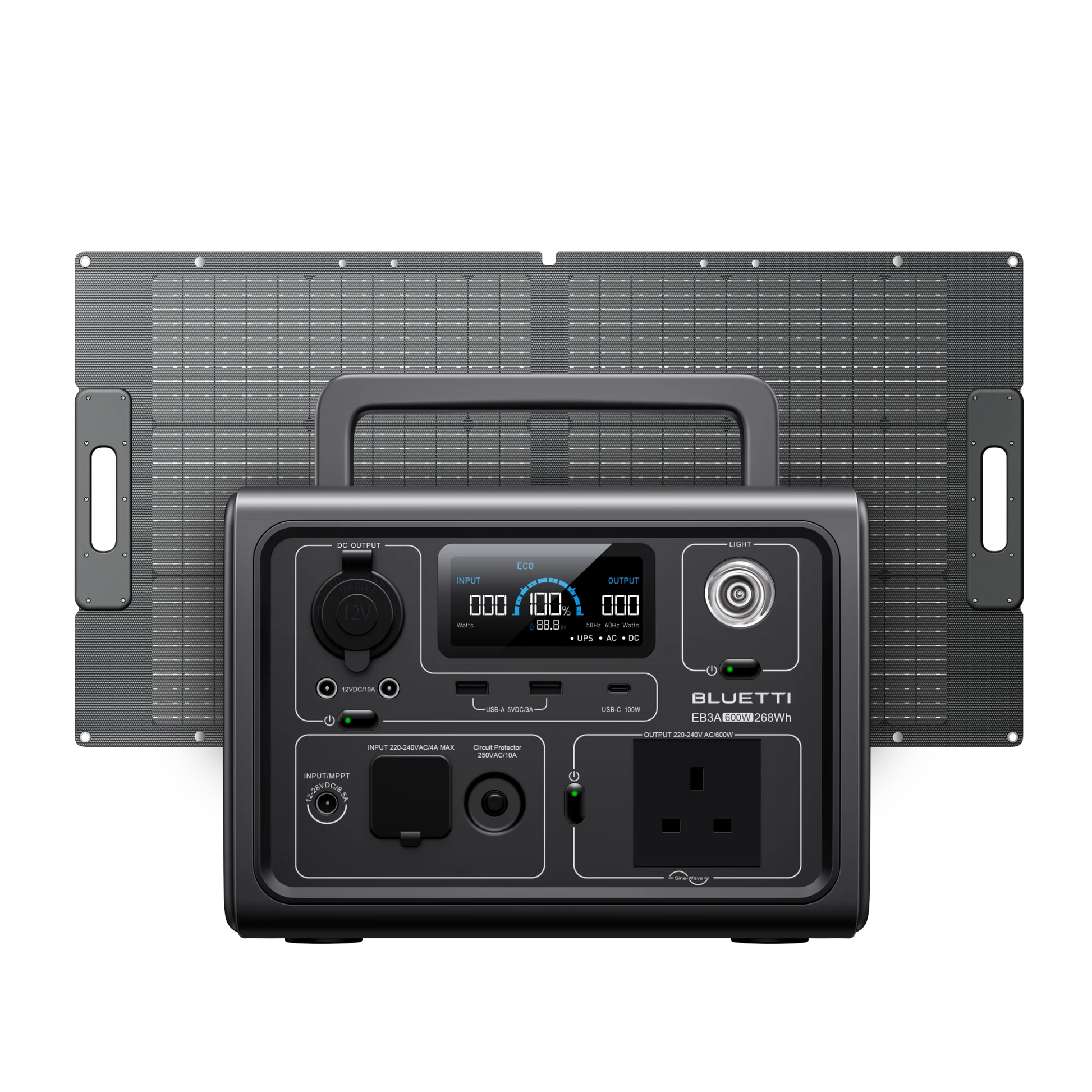 BLUETTI EB3A Portable Power Station 268Wh LiFePO4