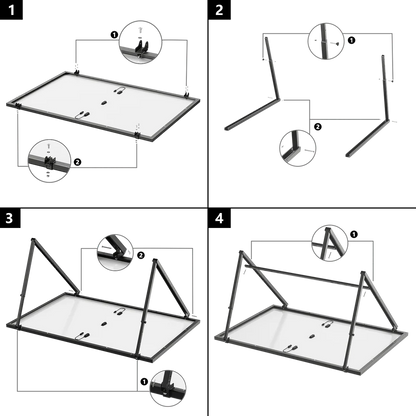 Adjustable Ground & Suspended Solar Bracket