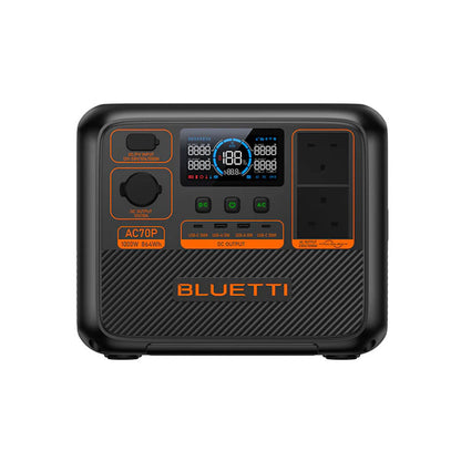 Bluetti AC70P 864w 864W Portable Power Station