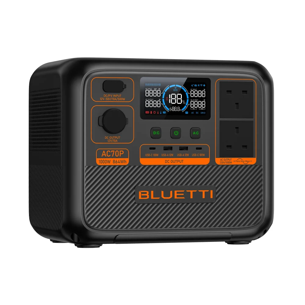 BLUETTI Premium 80(AC70P) Portable Power Station 1000W - Image 4