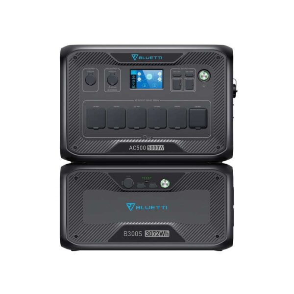 BLUETTI AC500 + B300K Home Battery Backup