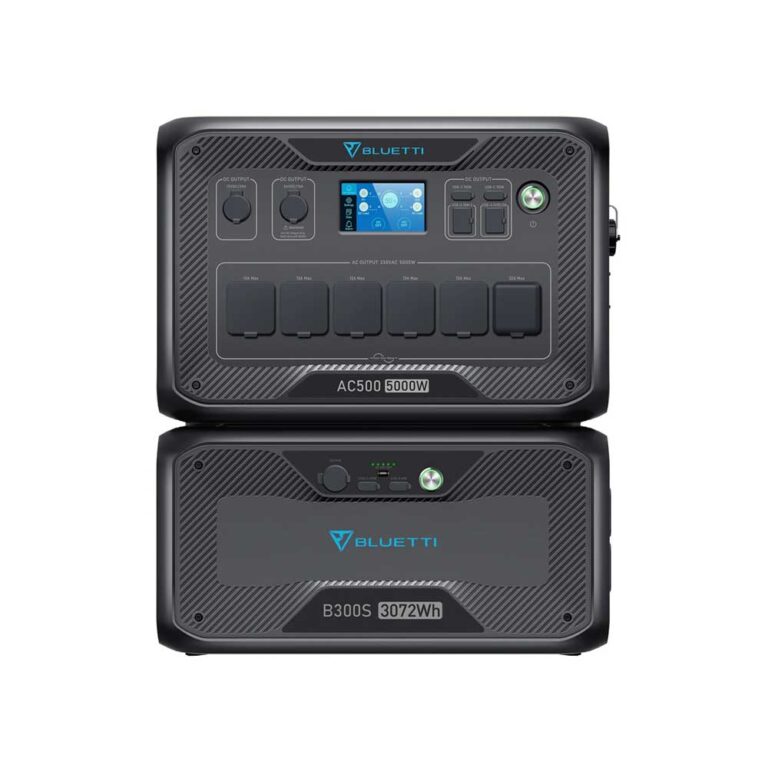 BLUETTI AC500 + B300K Home Battery Backup